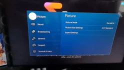 Step 3: Samsung TV Broadcasting Selection for Freeview channels Scan